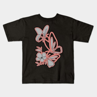 pretty butterfly digital art Kids T-Shirt